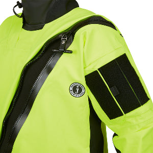 Mustang Sentinel™ Series Water Rescue Dry Suit - Fluorescent Yellow Green-Black