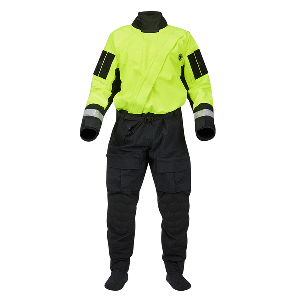 Mustang Sentinel™ Series Water Rescue Dry Suit - Fluorescent Yellow Green-Black